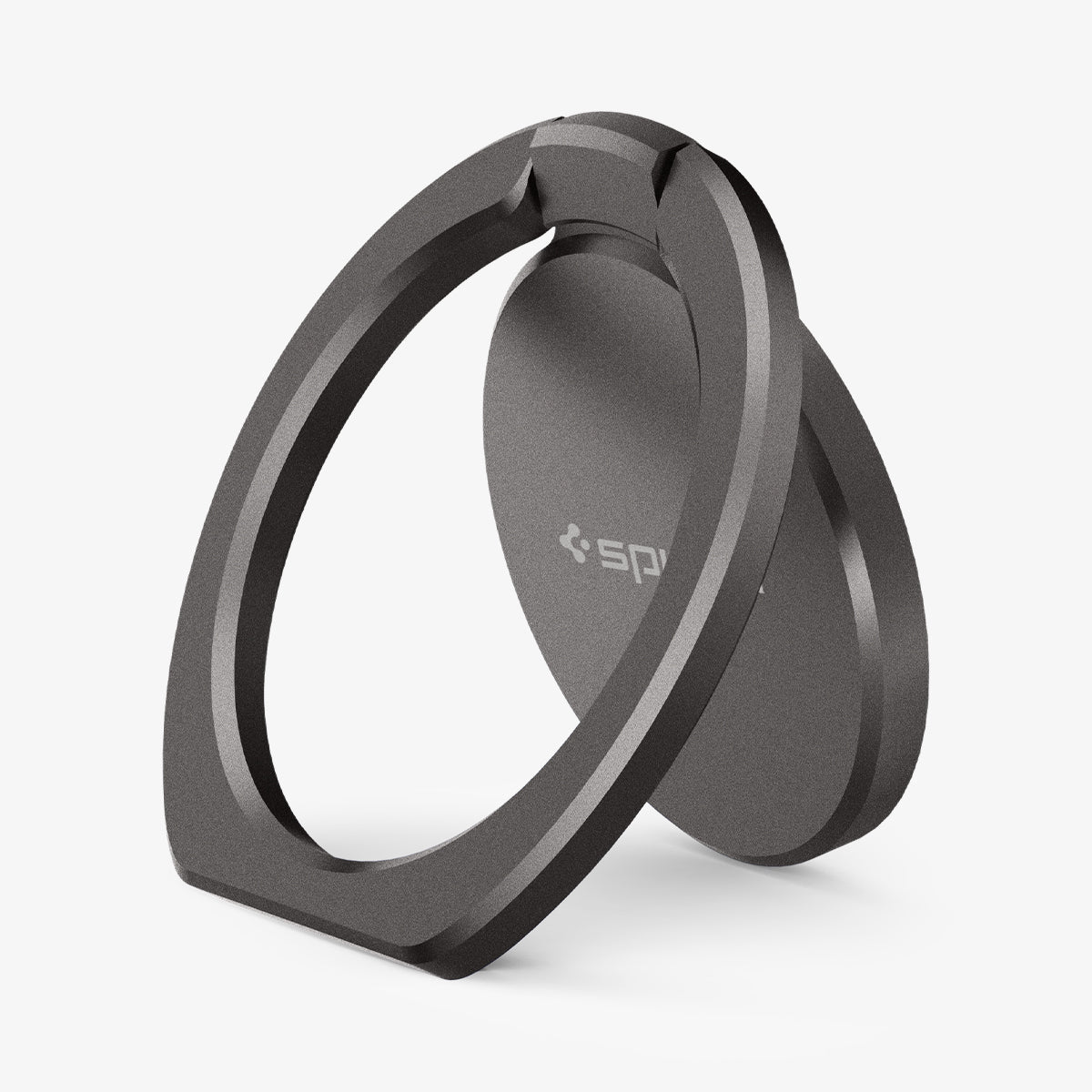 000SR24433 - Style Ring 360 in gunmetal showing the front and side