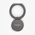 000SR24433 - Style Ring 360 in gunmetal showing the ring laid out flat