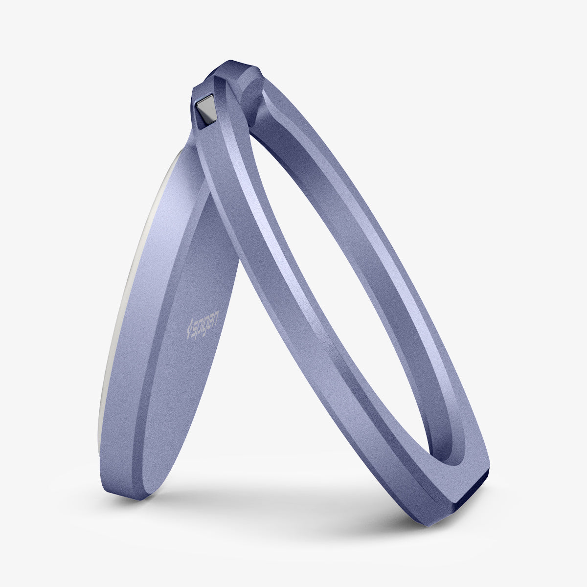 000SR24435 - Style Ring 360 in orchid gray showing the front and side propped up