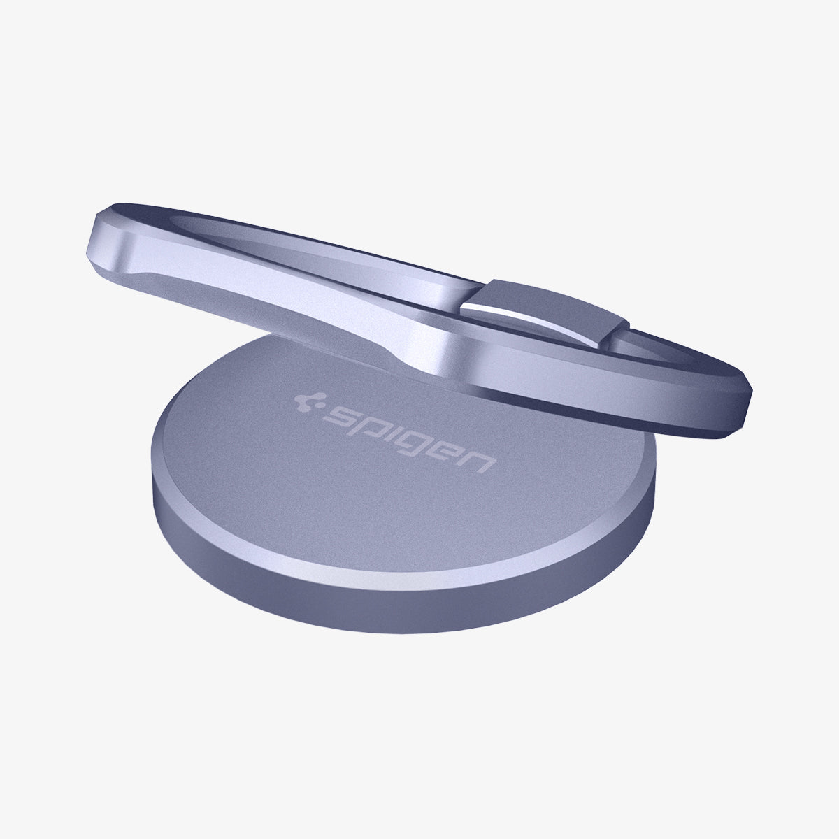 000SR24435 - Style Ring 360 in orchid gray showing the ring laid and slightly sticking out