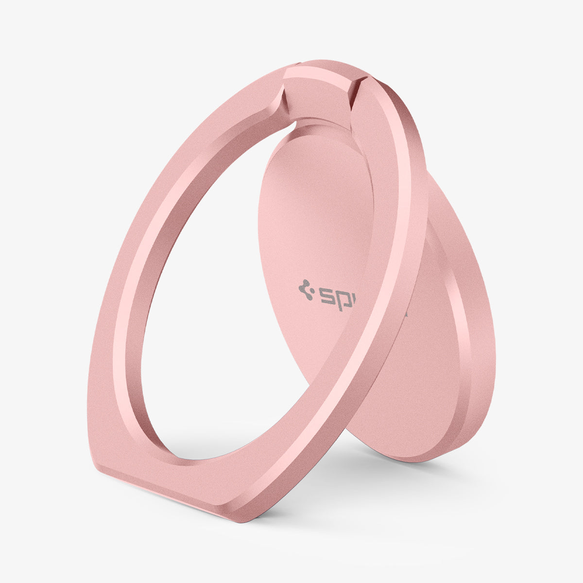 000SR24436 - Style Ring 360 in rose gold showing the front and side propped up
