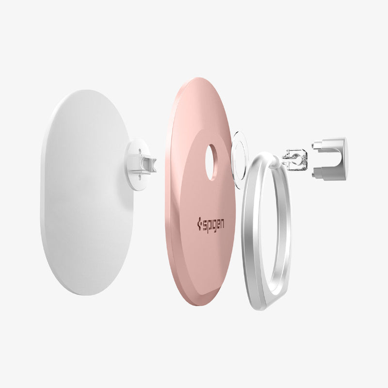 SGP11846 - Style Ring in rose gold showing the multiple layers of ring