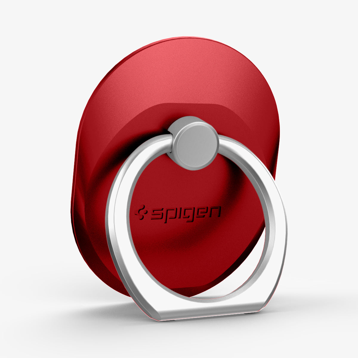 000SR21950 - Style Ring in red showing the front and partial side
