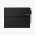 J06CS25184 - Surface Go 3 Case Stand Folio in black showing the front