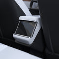 AGL07093 - Tesla Model S / X (2023) Screen Protector tR Slim Anti-Glare Rear showing the front and side view inside of car