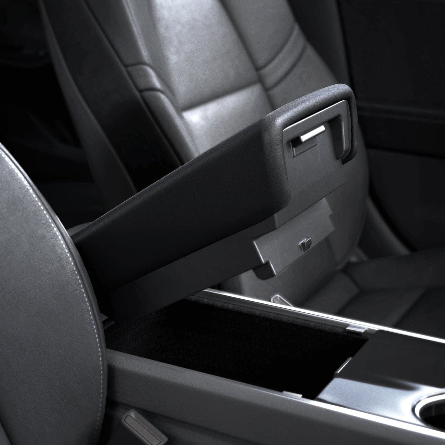 Spigen Center Console Non-Slip Armrest Cover Designed for Tesla Model