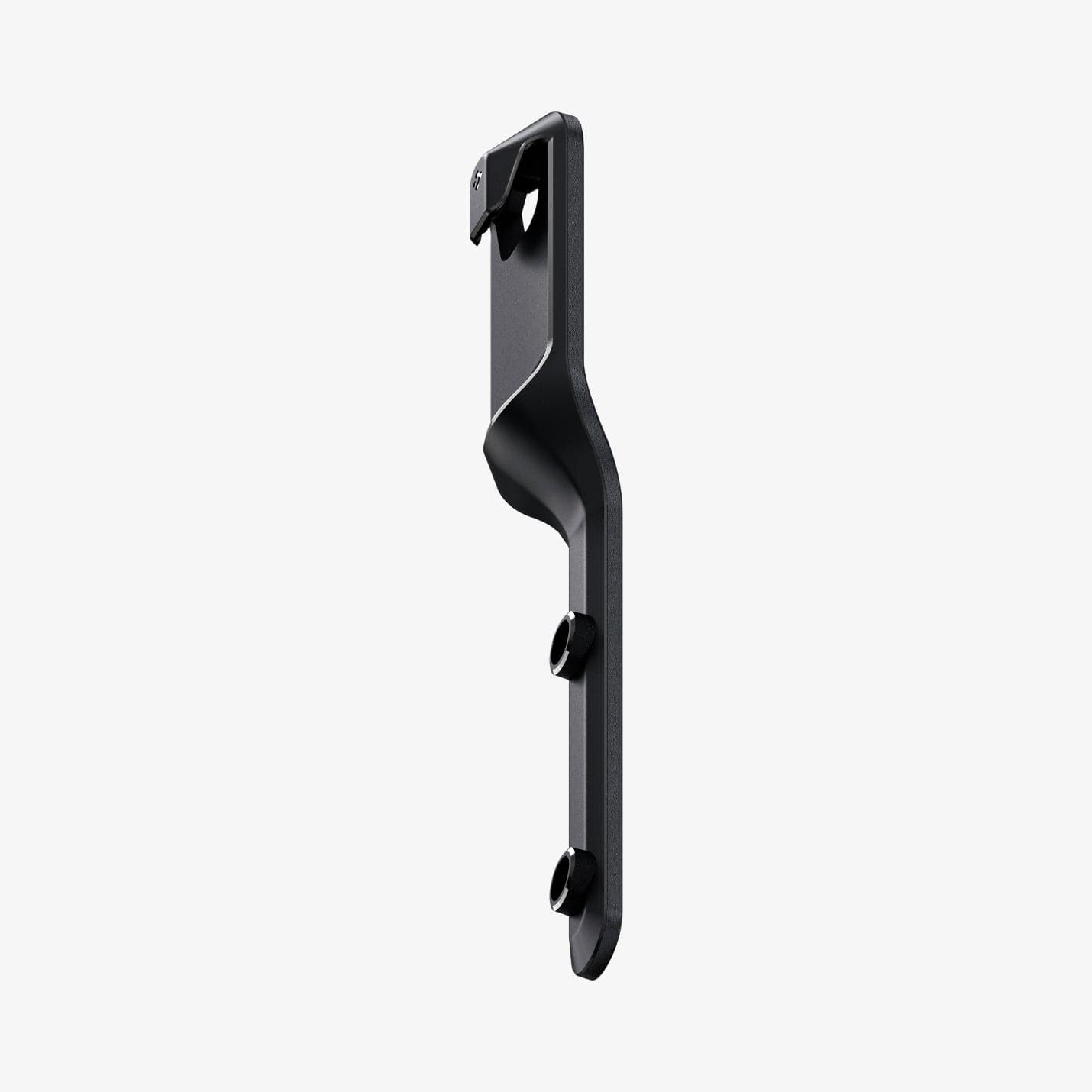 ACP06041 - Tesla Model Y Backseat Seatbelt Guide in black showing the front and side