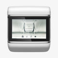 AGL04367 - Tesla Model S / X (2022/2021) Screen Protector EZ FIT GLAS.tR Anti-Glare Rear showing the front view