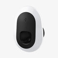 ACP04295 - Tesla Charging Wall Mount in white showing the front and partial side