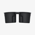 ACP04507 - TO210 Tesla Model 3 & Y Cup Holder Insert in black showing the side