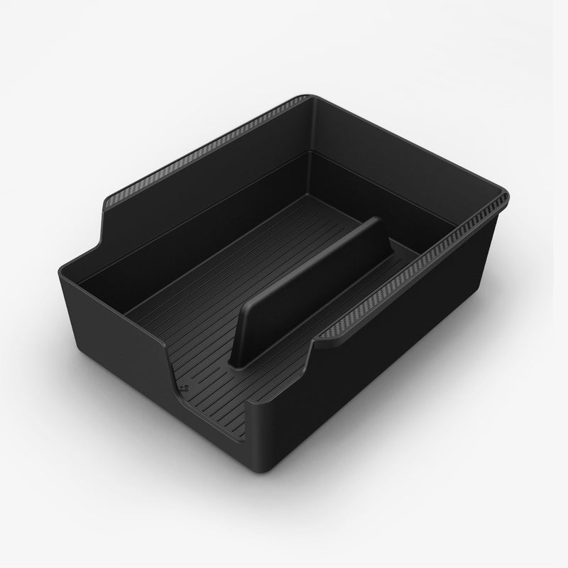 Spigen Console Organizer Tray (Carbon Edition) Designed for Tesla Model 3/Y
