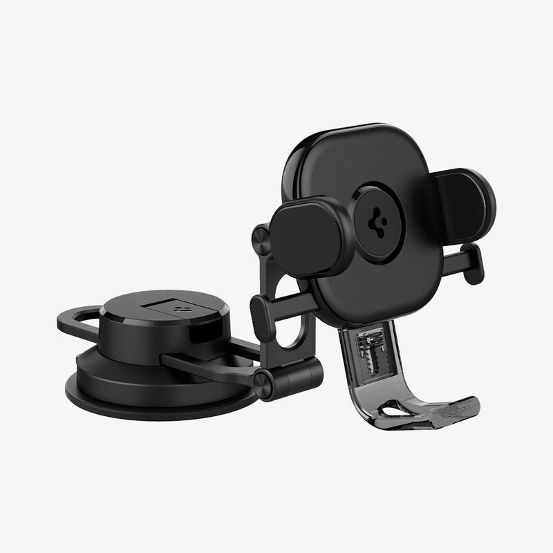 ACP05506 - UTS35 OneTap Universal Car Mount Dashboard showing the front and side