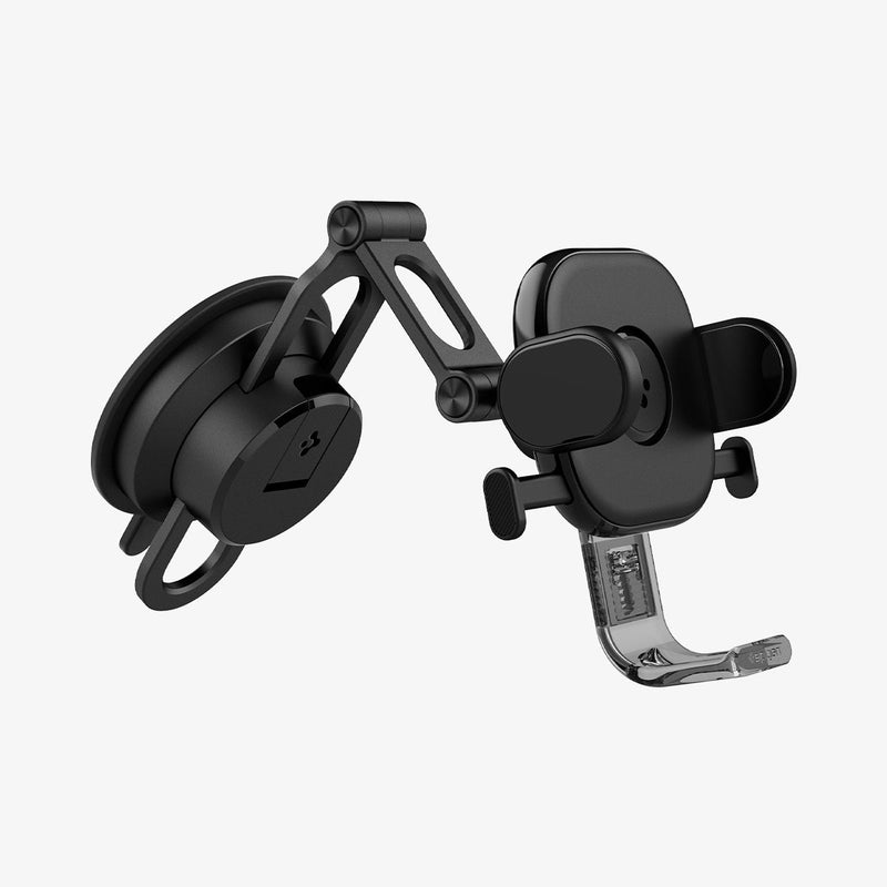 ACP05506 - UTS35 OneTap Universal Car Mount Dashboard showing the front and side with mount angled