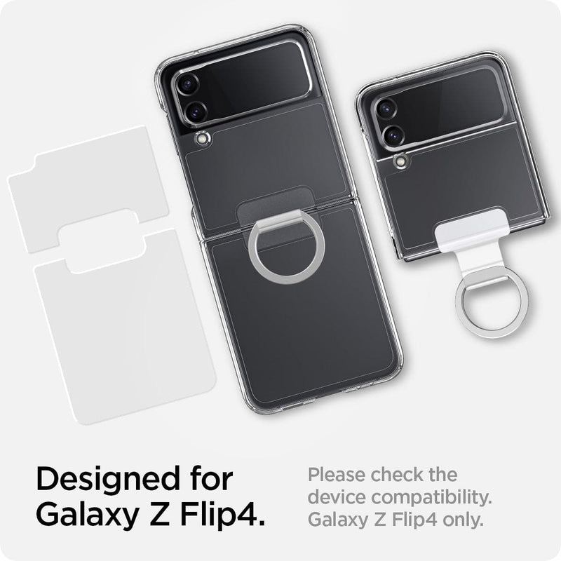 ACS05115 - Galaxy Z Flip 4 Case Thin Fit Ring My Sketch in crystal clear designed for Galaxy Z Flip 4. Please check the device compatibility. Galaxy Z Flip 4 only.