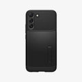 ACS03977 - Galaxy S22 Plus 5G Case Slim Armor in black showing the back