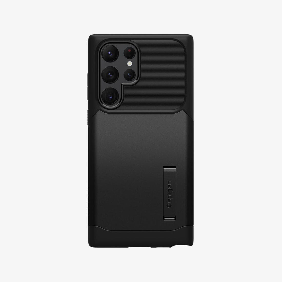 ACS03943 - Galaxy S22 Ultra 5G Case Slim Armor in black showing the back