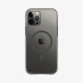 ACS02623 - iPhone 12 Pro Max Case Ultra Hybrid Mag (MagFit) in graphite showing the back