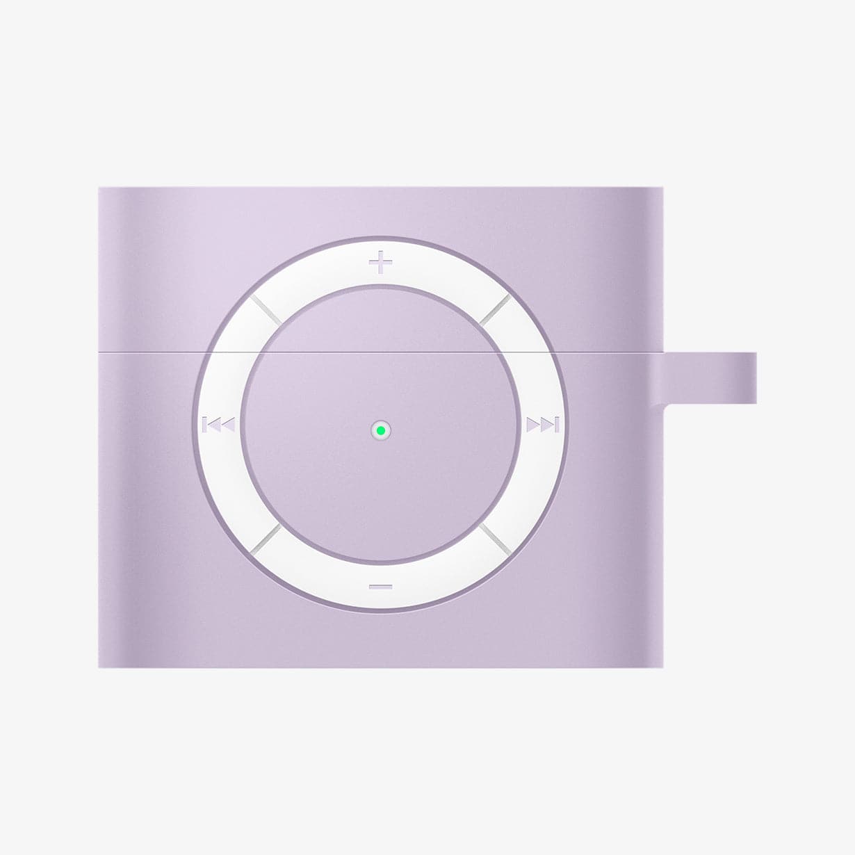ASD02214 - Apple AirPods 3 Case Classic Shuffle in lavender showing the front