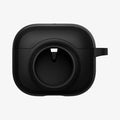 ACS03168 - Apple AirPods 3 Tag Armor Duo in black showing the front with no AirTag in slot