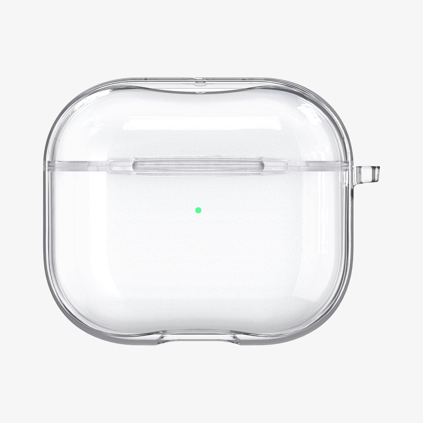 ASD01981 - Apple AirPods 3 Case Ultra Hybrid in crystal clear showing the front