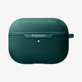ASD00825 - Apple AirPods Pro Case Urban Fit in midnight green showing the front