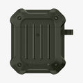 074CS26499 - Apple AirPods 1 / 2 Case Tough Armor in military green showing the front