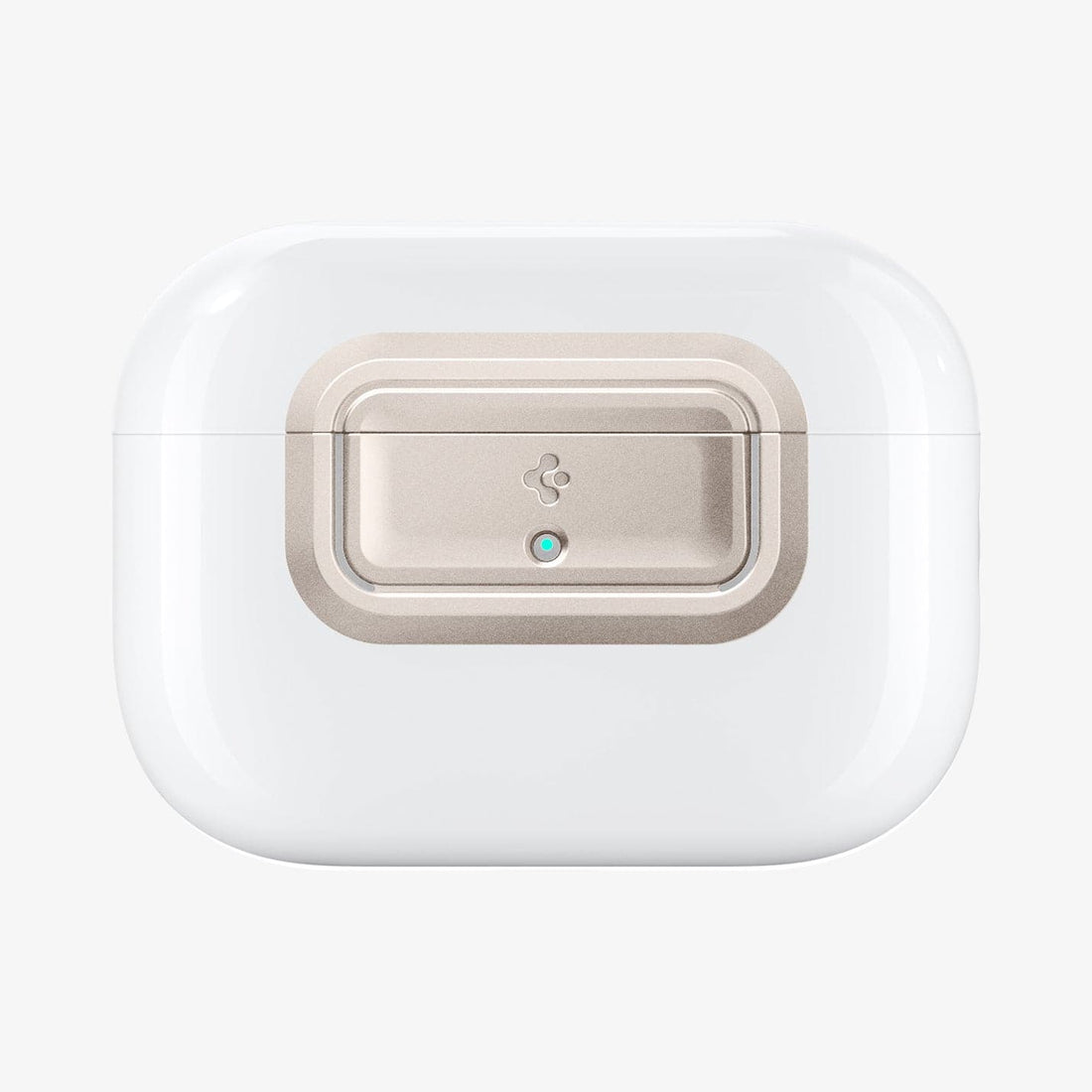 ASD06154 - AirPods Pro 2 Lock Fit M in Starlight showing the front