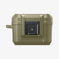 ACS05911 - Apple AirPods Pro 2 Case Lock Fit in vintage khaki showing the front