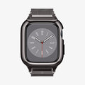 ACS04585 - Apple Watch Series (Apple Watch (45mm)) Case Metal Fit Pro in graphite showing the front