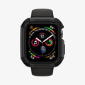 062CS24477 - Apple Watch Series (44mm) Case Tough Armor in black showing the front