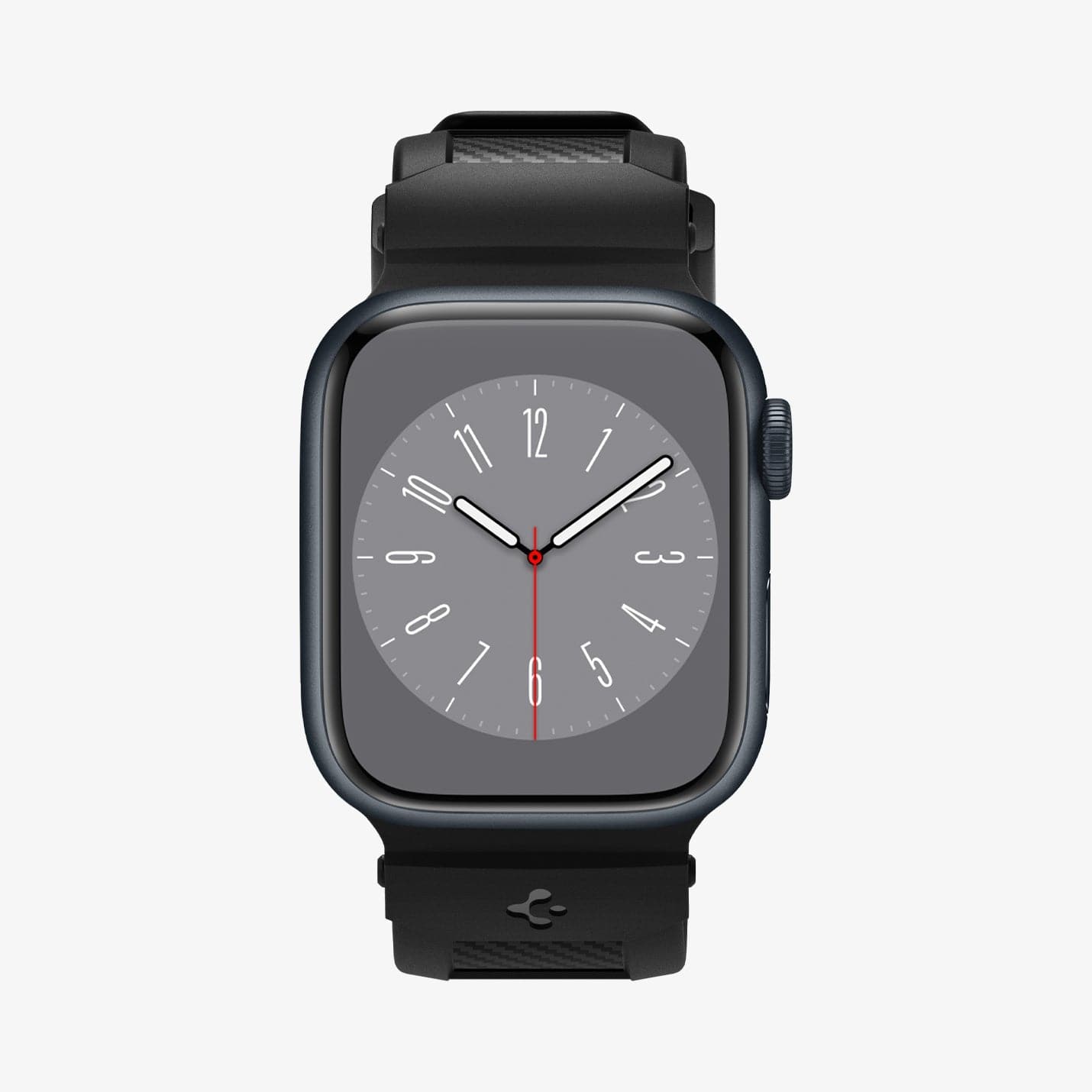 AMP02855 - Apple Watch Series (Apple Watch (41mm)/Apple Watch (38mm)) in matte black showing the front