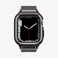 ACS04587 - Apple Watch (41mm) Metal Fit Pro in Graphite showing the front and partial sides