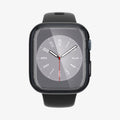 ACS04189 - Apple Watch Series (41mm) Case Ultra Hybrid in space crystal showing the front