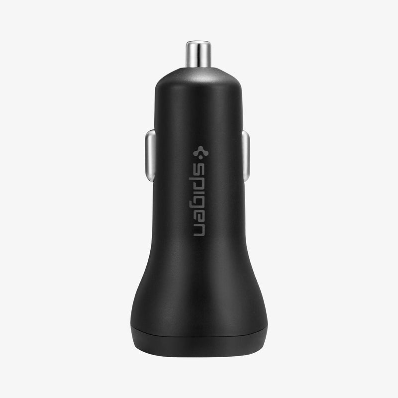 Spigen USB C Car Charger,45W Dual Port Car Charger Fast Charge(PD Charging  27W+Quick Charge 18W)Type C Car Adapter for iPhone 13 Pro Max 13 Mini 12 11