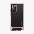 ACS01575 - Galaxy Note 20 Ultra Neo Hybrid Case in bronze showing the back