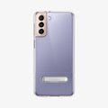 ACS02412 - Galaxy S21 Plus Slim Armor Essential Case in crystal clear showing the back