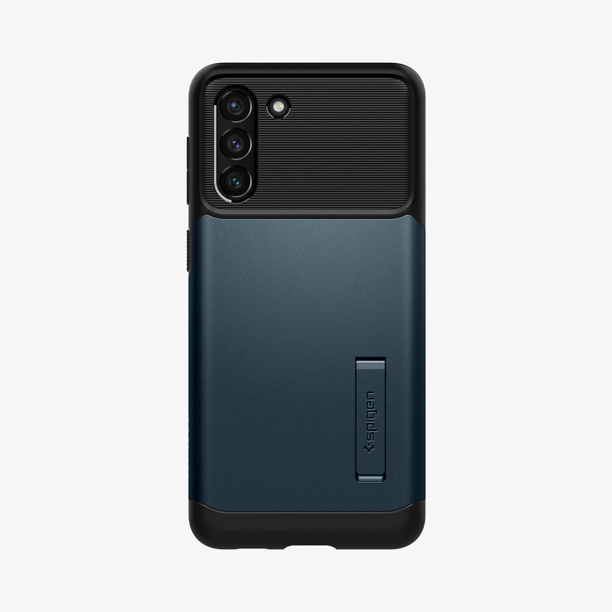 ACS02444 - Galaxy S21 Slim Armor Case in metal slate showing the back