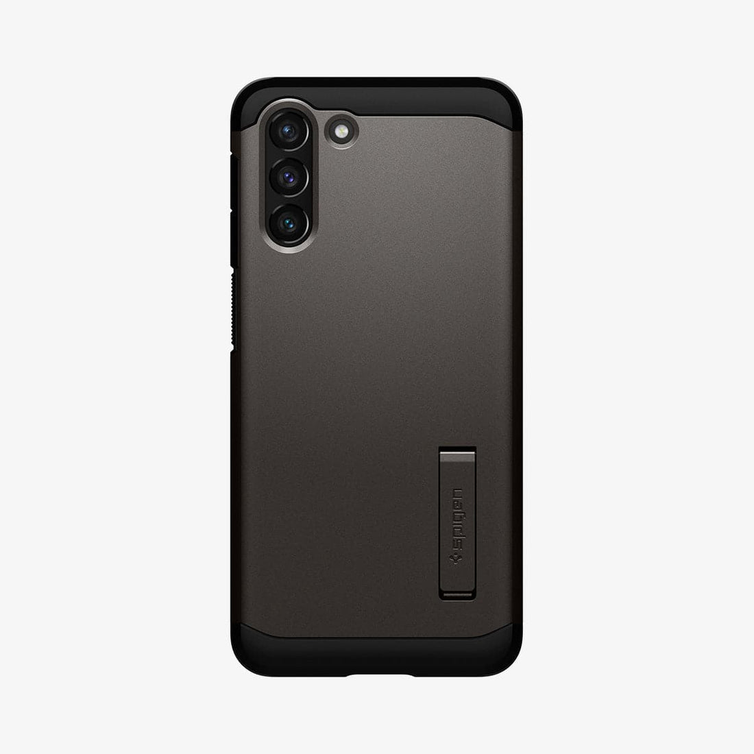 ACS02426 - Galaxy S21 Tough Armor Case in gunmetal showing the back