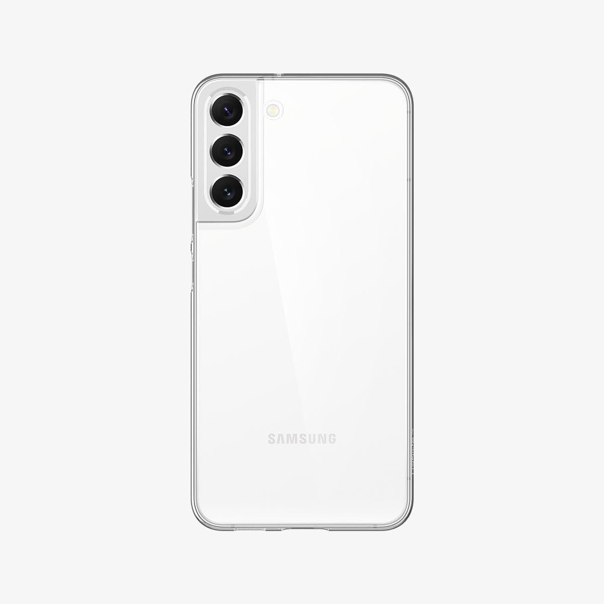 ACS03997 - Galaxy S22 5G Case AirSkin in crystal clear showing the back