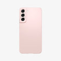 ACS04389 - Galaxy S22 5G Case AirSkin in misty pink showing the back