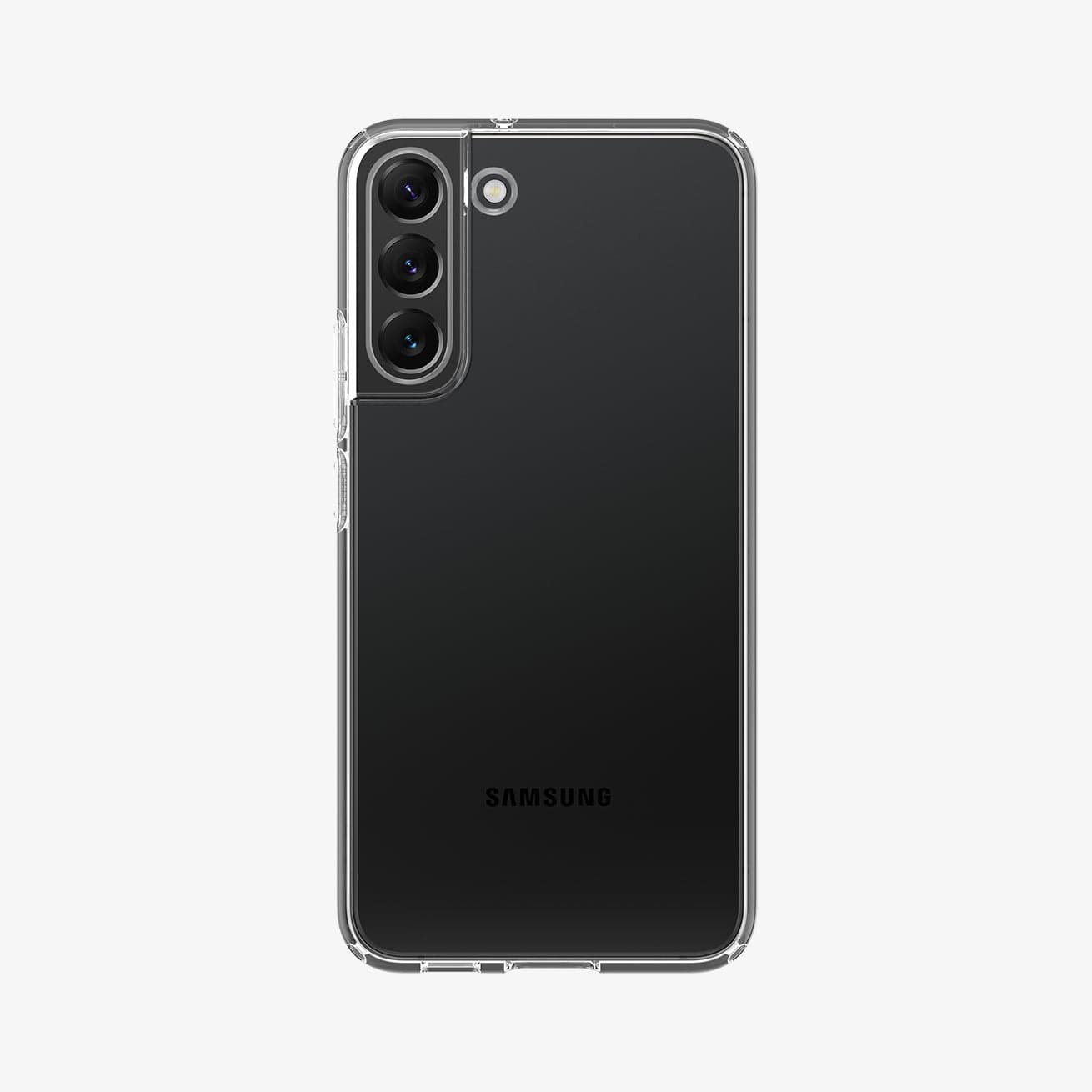 ACS03984 - Galaxy S22 5G Case Liquid Crystal in crystal clear showing the back