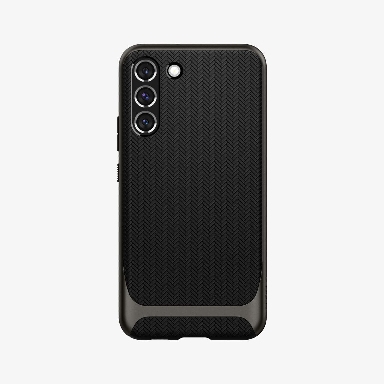 ACS03993 - Galaxy S22 5G Case Neo Hybrid in gunmetal showing the back