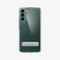 ACS03979 - Galaxy S22 Plus 5G Case Slim Armor Essential S in crystal clear showing the back