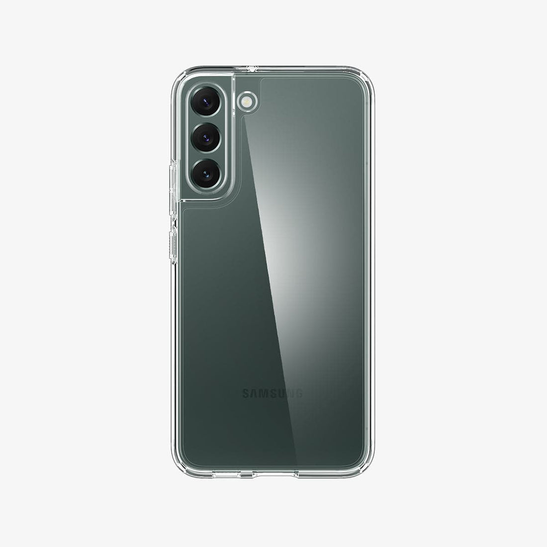 ACS03988 - Galaxy S22 5G Case Ultra Hybrid in crystal clear showing the back