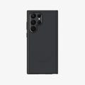 ACS03920 - Galaxy S22 Ultra 5G Case Ultra Hybrid Matte in frost black showing the back