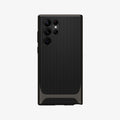 ACS03926 - Galaxy S22 Ultra 5G Case Neo Hybrid in gunmetal showing the back