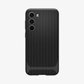 ACS05721 - Galaxy S23 Case Neo Hybrid in black showing the back