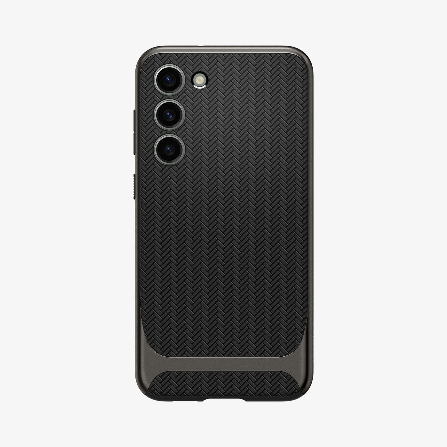ACS05722 - Galaxy S23 Case Neo Hybrid in gunmetal showing the back