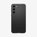 ACS05707 - Galaxy S23 Case Thin Fit in black showing the back