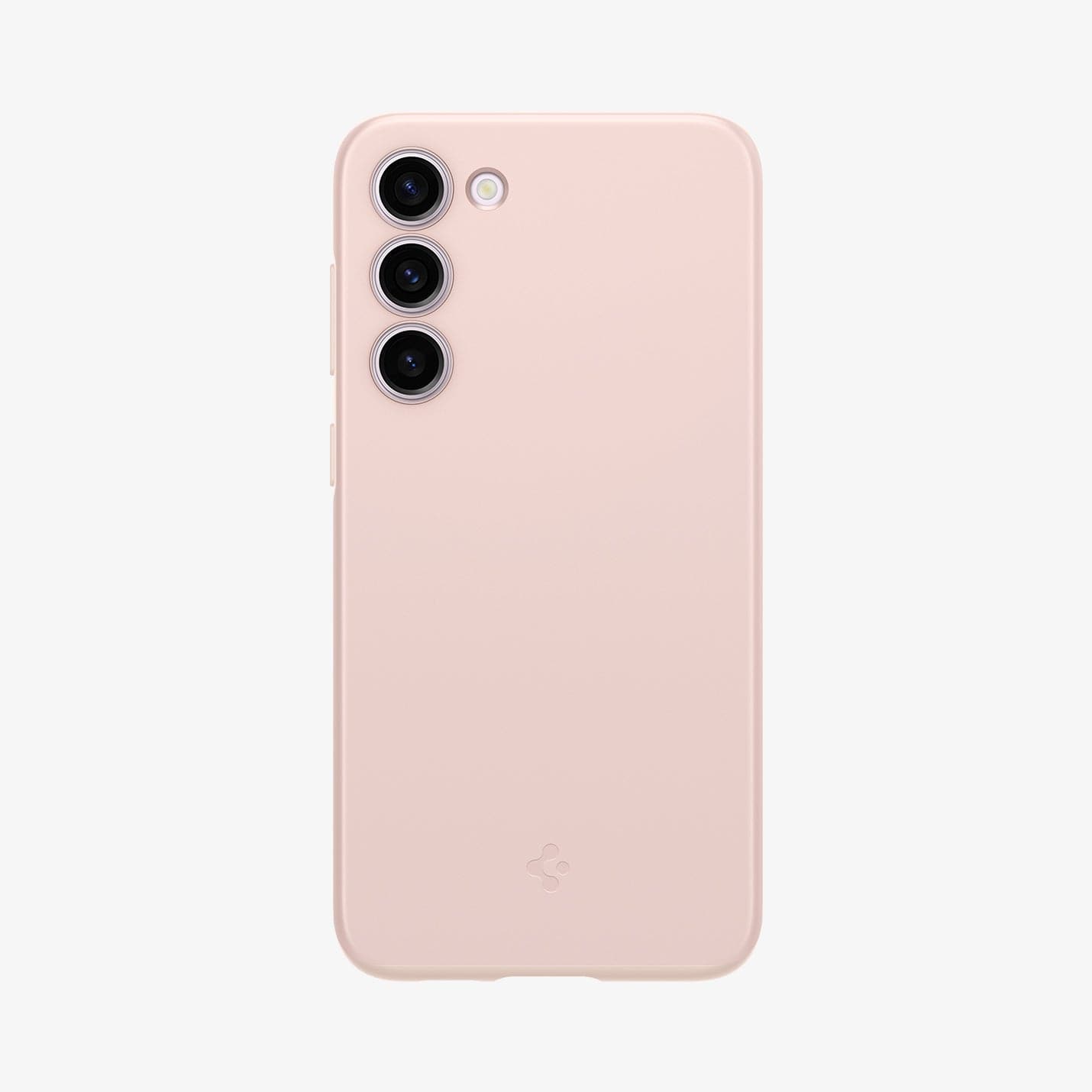ACS06085 - Galaxy S23 Case Thin Fit in pink sand showing the back